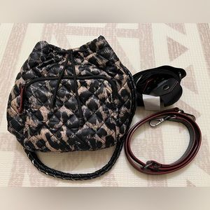NWOT MZ Wallace Crosby Drawstring Bucket Bag